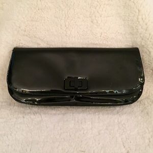 PRADA Black Patent Leather Purse/Clutch/Pochette